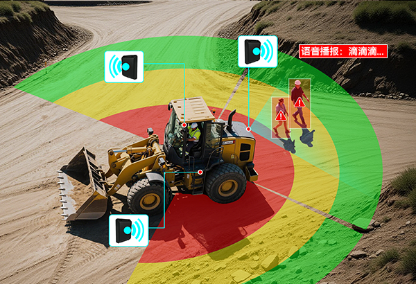 叉车毫米波雷达防撞系统